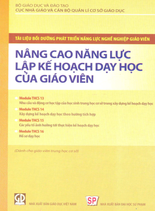 Nâng Cao Năng Lực Lập Kế Hoạch Dạy Học Của Giáo Viên