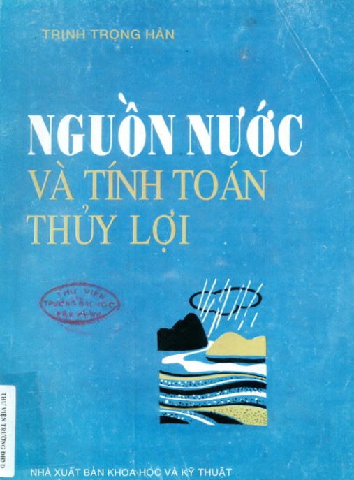 Nguồn nước và tính toán thủy lợi: Phần 1