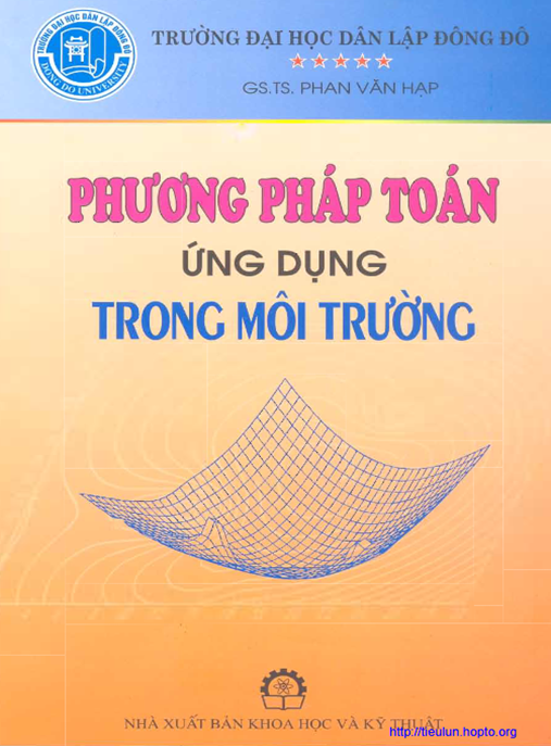 Phương Pháp Toán Ứng Dụng Trong Môi Trường