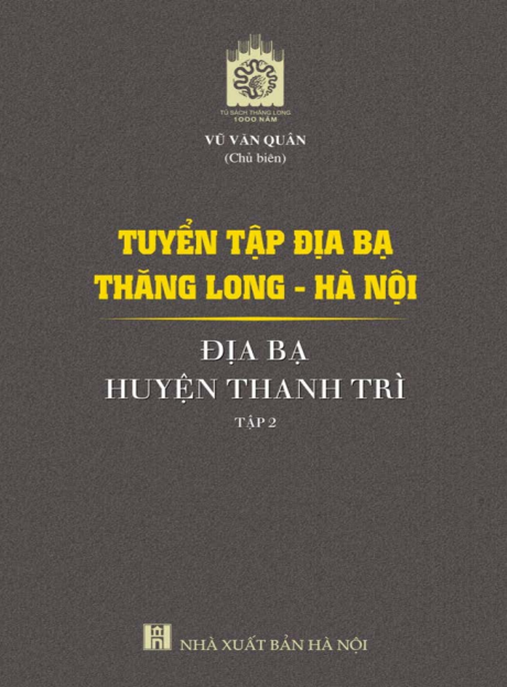 Tuyển Tập Địa Bạ Thăng Long Hà Nội – Địa Bạ Huyện Thanh Trì Tập 2