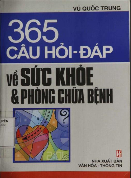 365 Câu Hỏi Đáp Về Sức Khỏe Và Phòng Chữa Bệnh