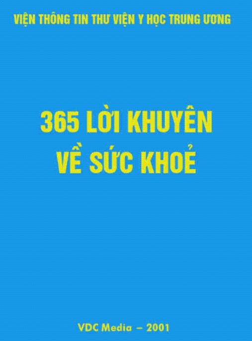 365 Lời Khuyên Về Sức Khoẻ