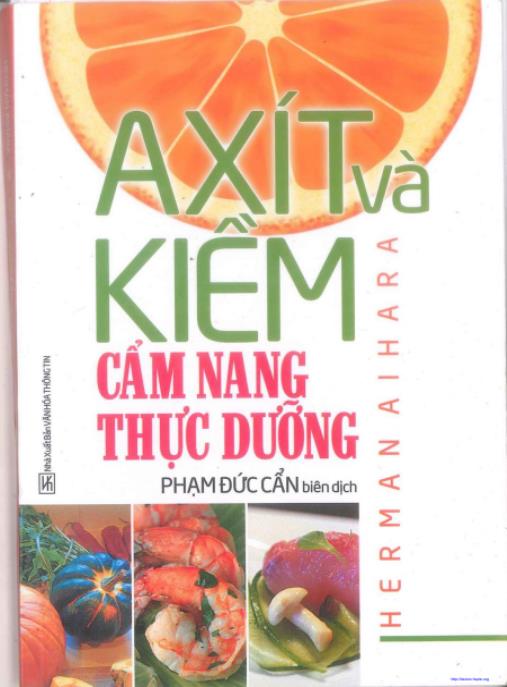 Axit Và Kiềm Cẩm Nang Thực Dưỡng