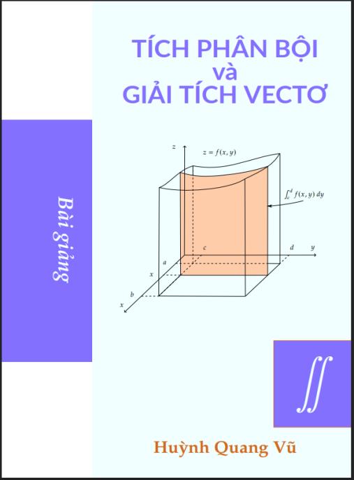 Bài giảng Tích phân bội và Giải tích vectơ