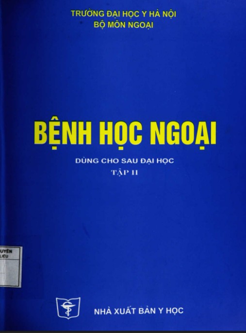 Bệnh Học Ngoại Tập 2