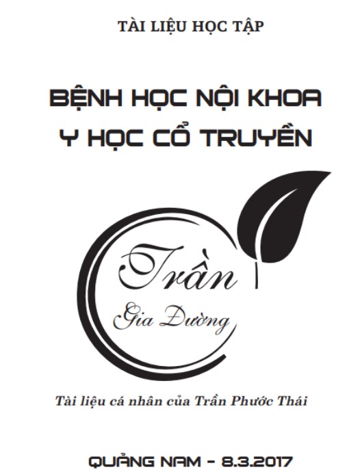 Bệnh Học Nội Khoa Y Học Cổ Truyền