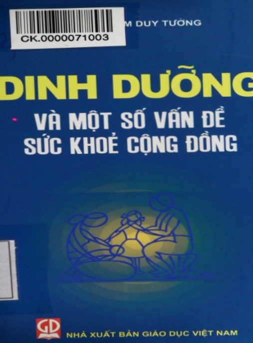 Dinh Dưỡng Và Một Số Vấn Đề Sức Khỏe Cộng Đồng
