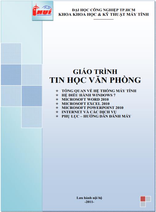GIÁO TRÌNH VỀ TIN HỌC VĂN PHÒNG