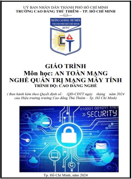 Giáo trình An toàn mạng