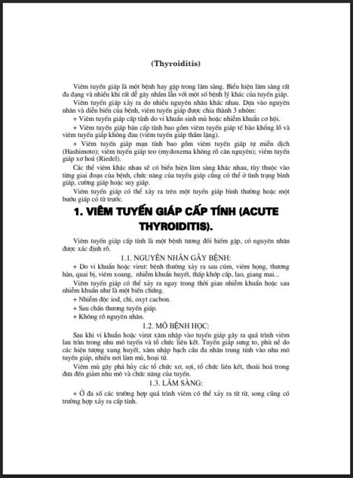 Giáo trình Bệnh học nội khoa (Tập 2 – Bệnh khớp – Nội tiết) – Phần 2