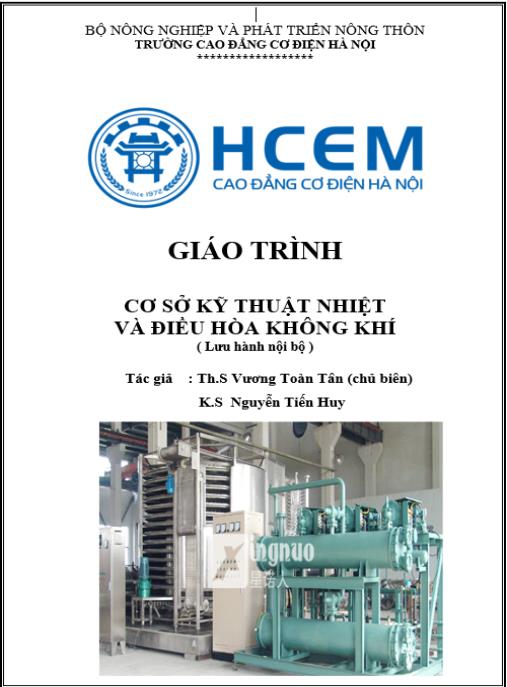 Giáo trình Cơ sở kỹ thuật nhiệt và điều hòa không khí