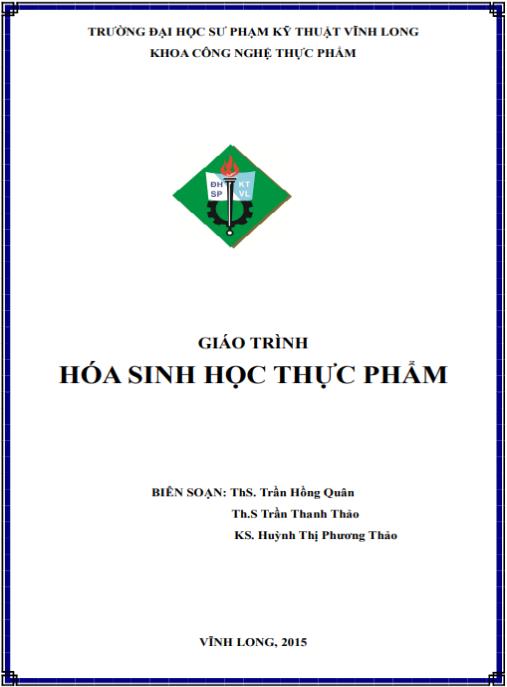 Giáo trình Hóa sinh học thực phẩm