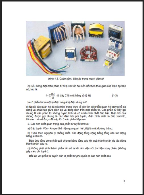 Giáo trình Kỹ thuật điện tử và tin học