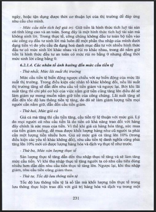 Giáo trình Lý thuyết Tài chính – Tiền tệ Phần 2