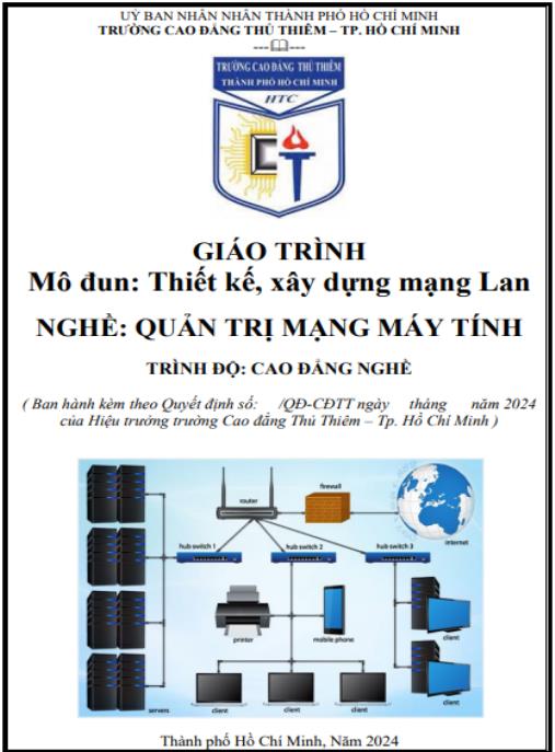 Giáo trình Thiết kế, xây dựng mạng LAN