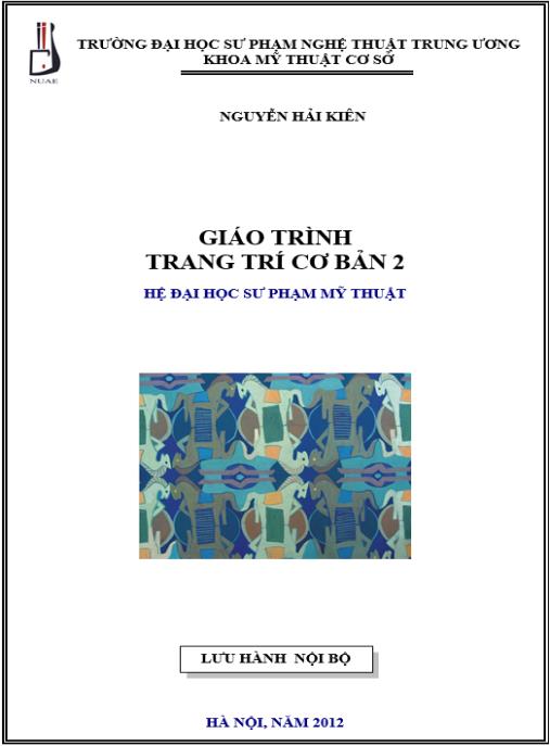 Giáo trình Trang trí cơ bản Phần 2