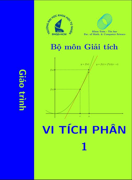 Giáo trình Vi tích phân 1