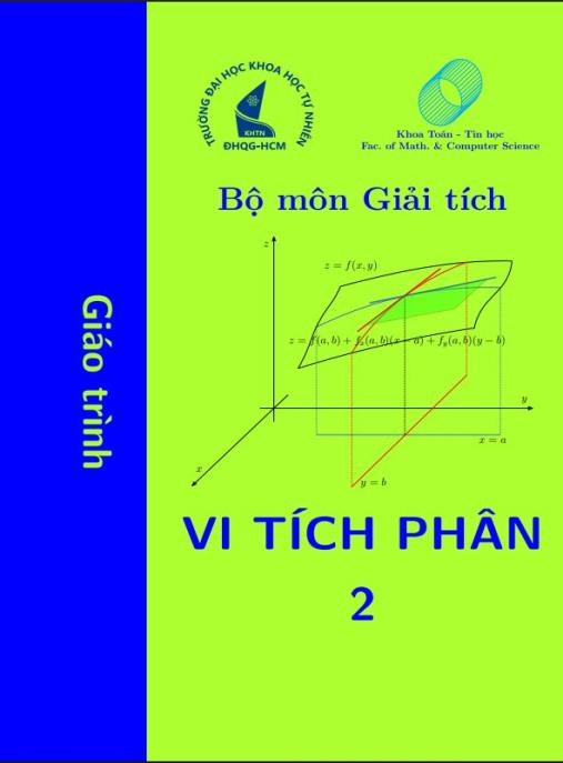 Giáo trình Vi tích phân 2