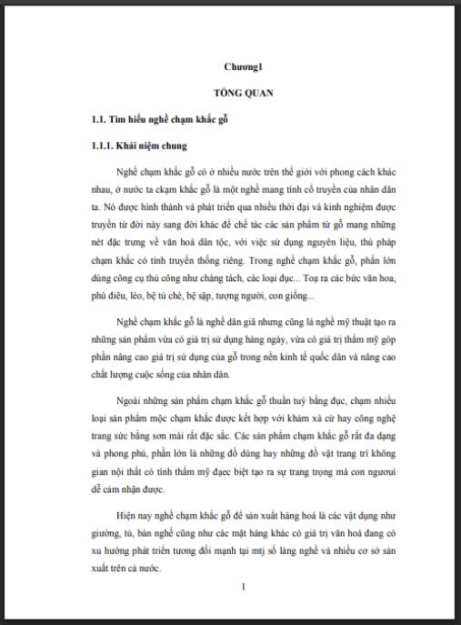 Giáo trình chạm khắc gỗ