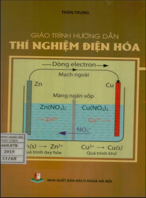 Giáo trình hướng dẫn thí nghiệm điện hóa