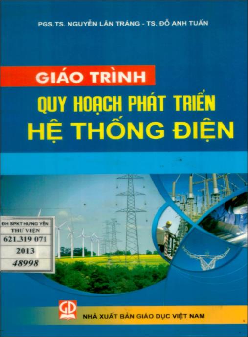 Giáo trình quy hoạch và phát triển hệ thống điện