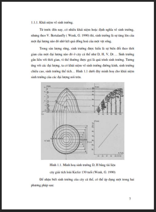 Giáo trình sản lượng rừng