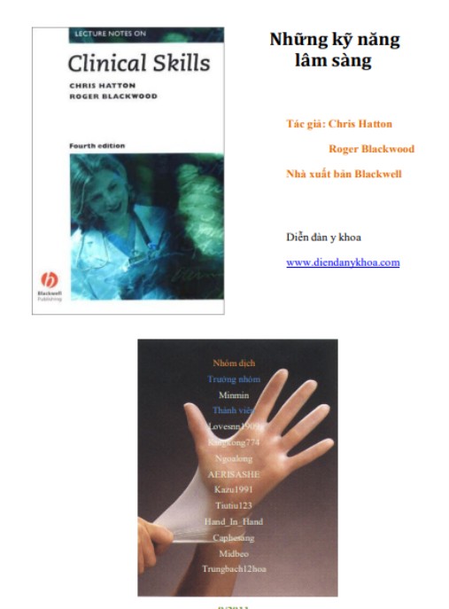 Những Kỹ Năng Lâm Sàng