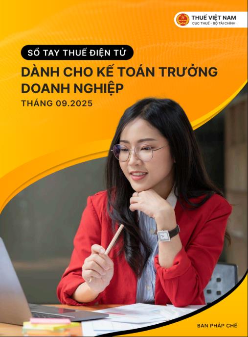 Sổ tay Thuế điện tử dành cho kế toán trưởng doanh nghiệp