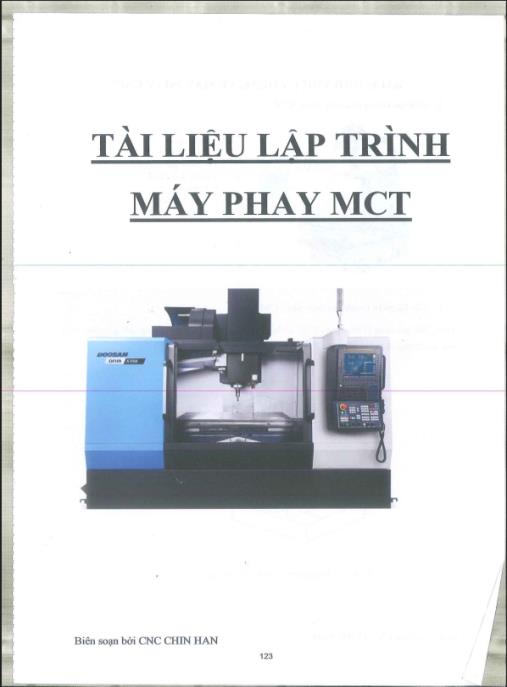 Tài liệu Lập trình máy phay CNC
