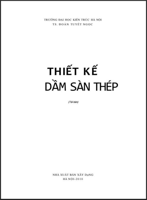 Thiết Kế Hệ Dầm Sàn Thép