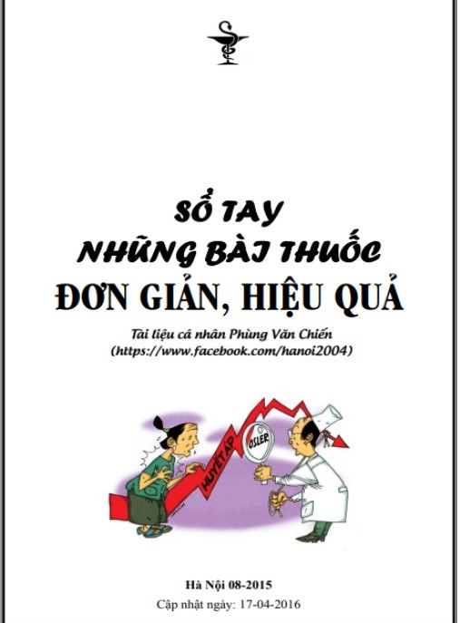 Sổ Tay Những Bài Thuốc Đơn Giản Hiệu Quả Tập 1