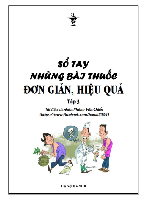 Sổ Tay Những Bài Thuốc Đơn Giản Hiệu Quả Tập 3