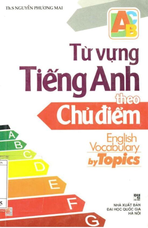 Từ Vựng Tiếng Anh Theo Chủ Điểm