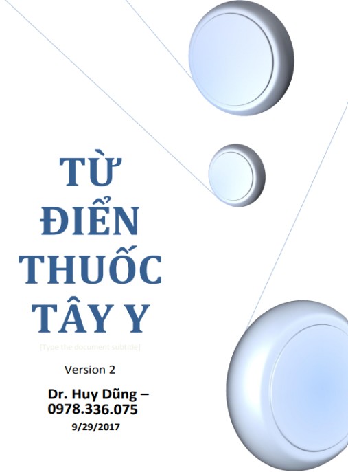 Từ Điển Thuốc Tây Y
